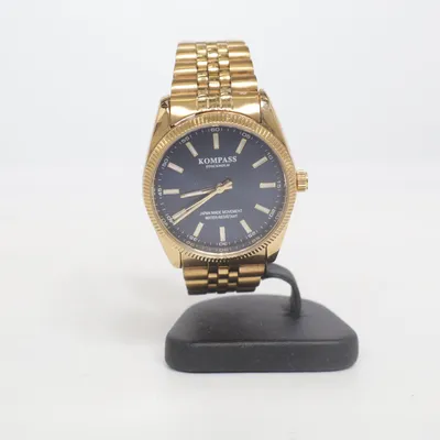 Wristwatch (Gold, Blue) from Kompass