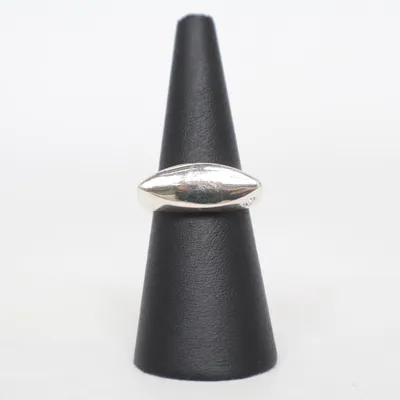 Klackring (Silverfärgad) Okänd metall