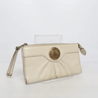 Portefeuille (Beige) de Marc Jacobs Cuir