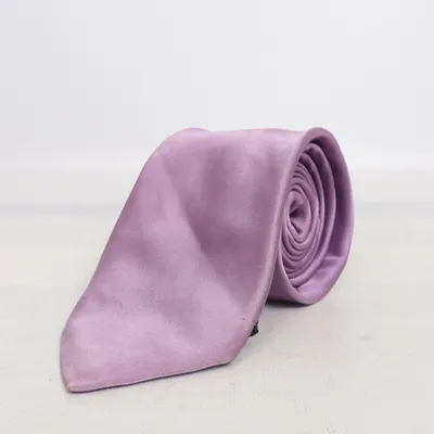 Cravate (Violet) de Emmanuelle Khanh Soie