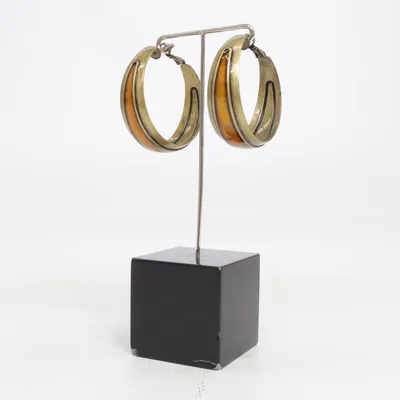 Boucles d'oreilles (Or) Métal inconnu