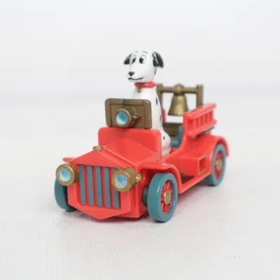 Leksaksbil (Röd, Vit, Svart) från Disney