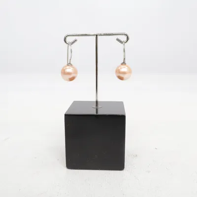 Boucles d'oreilles (Rose) Argent