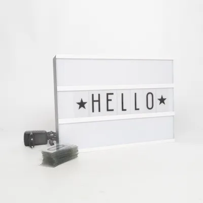 Wall light (Lovely Lightbox) from A Little Lovely Company