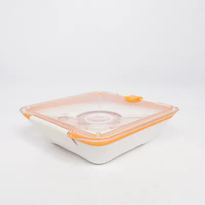 Boîte à déjeuner (Orange, Transparent, Blanc) de Black + Blum
