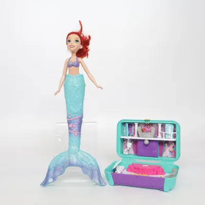 Docka (Blå, Flerfärgad) från Polly Pocket