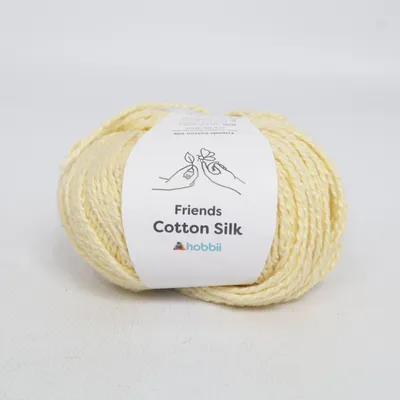 Fil (Friends Cotton Silk) de Hobbii Coton, Soie