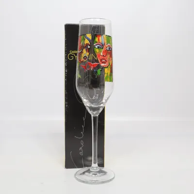 Champagneglas (Flerfärgad) från Carolina Gynning