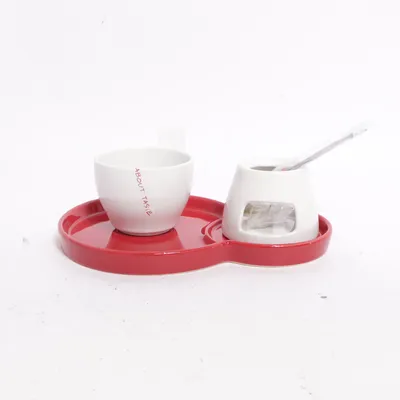 Chocolate fondue set (Mini Chocolate Fondue Set) from Oil & Vinegar