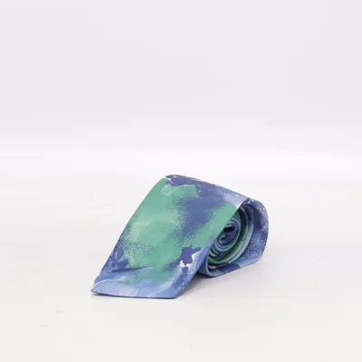 Cravate (Bleu, Vert, Blanc) de Firenze Polyester