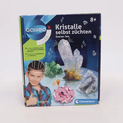 Crafts (Kristalle Selbst Züchten Starter-Set) from Clementoni