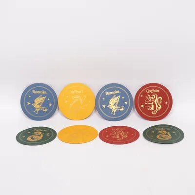 Coasters (Blå, Grøn, Rød) fra Harry Potter