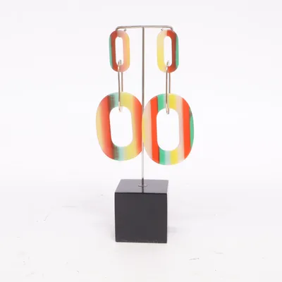 Earrings (Multicolored) Unknown metal