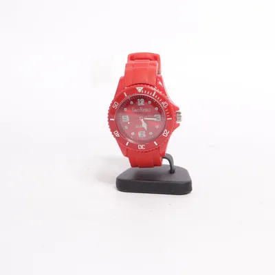 Wristwatch (Red) from Sanremo