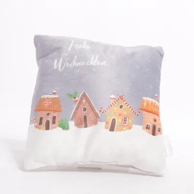 Sierkussen (Grijs, Wit, Meerkleurig) Polyester