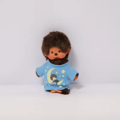 Docka (Blå, Brun) från Monchhichi