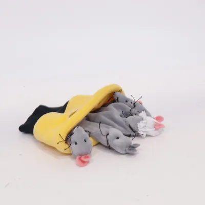 Hand puppet (Yellow, Gray, Black) from Pet Shop Cotton, Polyamide
