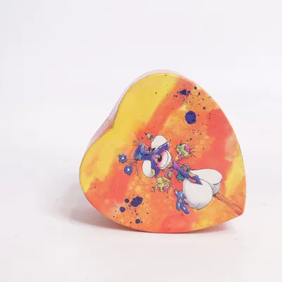 Toy (Orange, Yellow, Multicolored) from Diddl