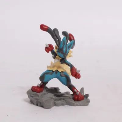 Toy figurine (Mega Lucario) from Pokémon