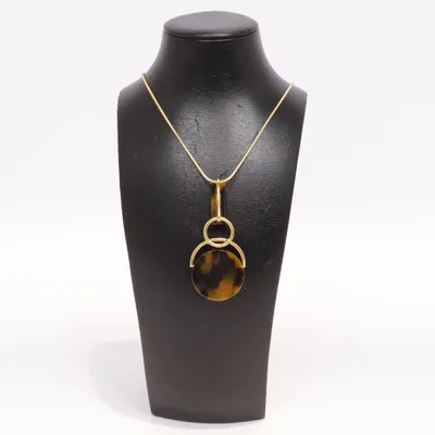 Halskette (Braun, Gold) von J.Crew Unbekanntes Metall