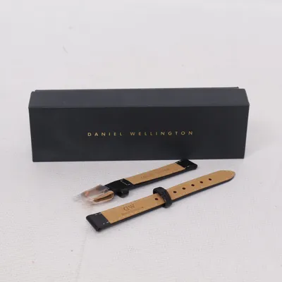 Uhrarmband (Schwarz) von Daniel Wellington Leder