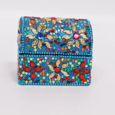Kist (Blauw, Meerkleurig)