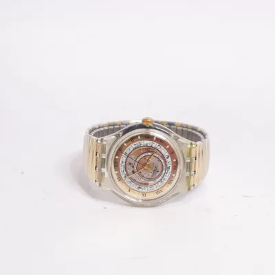 Wristwatch (Gold, Silver) from Swatch