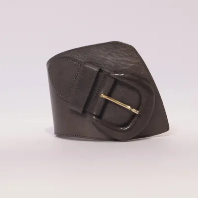 Belt (Gray) from Menopiu Leather