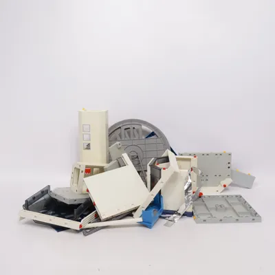 Construction set (Blue, White, Gray)