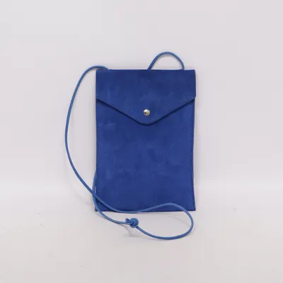 Sac pour téléphone (Bleu) de Kauf Dich Glücklich Cuir