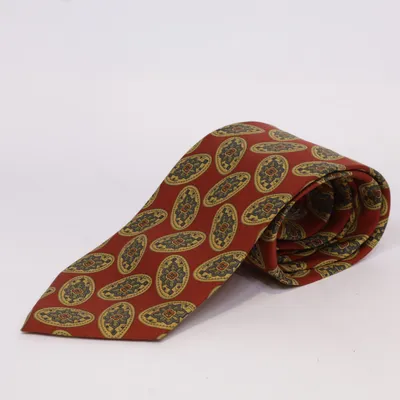 Cravate (Rouge, Jaune) de Harmont & Blaine Soie