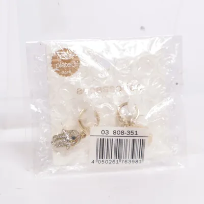 Earrings (Gold) from Beeline Gold plated