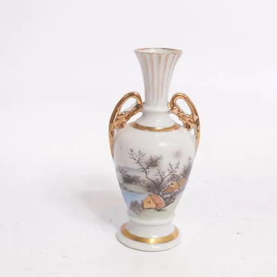 Vase (Hvid, Flerfarvet)