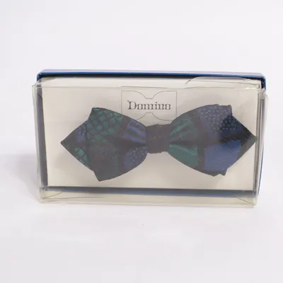 Bow tie (Blue, Green, Black) from Domino