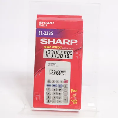 Lommeregner (El-233S) fra Sharp