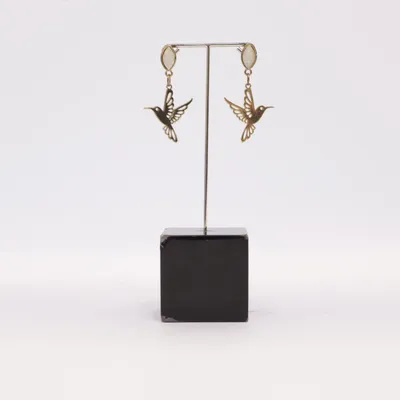 Earrings (Gold) Stainless steel