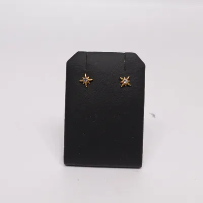 Oorbellen (Goud) Onbekend materiaal
