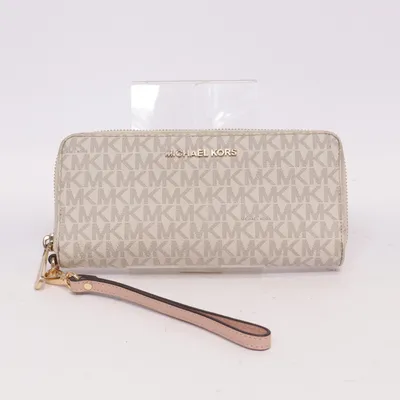 Wallet (Beige, White) from Michael Kors