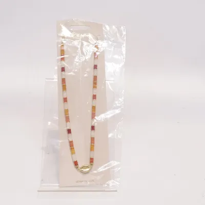Collier (Glück-u. Schutzstein Echte Jade   Halskette  vergoldet) de Tchibo Laiton