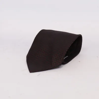 Tie (Black, Red) from Mario Barutti Silk