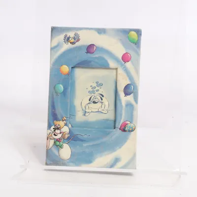 Frame (Blue, Multicolored) from Diddl