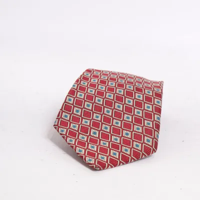 Stropdas (Rood, Blauw, Beige) van Holliday & Brown Zijde