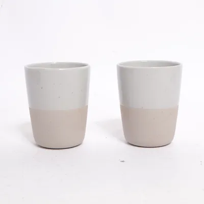 Drinking glass (Gray, Beige) from Blomus