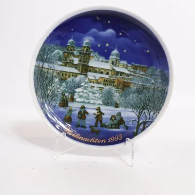 Wandteller (Weihnachten 1993) von Königl.pr.Tettau