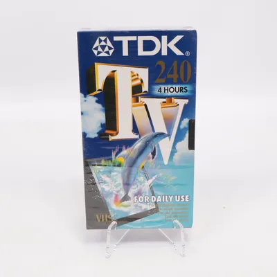 VHS-inspelare (Blå, Flerfärgad) från TDK