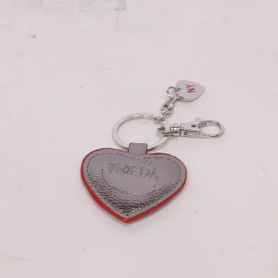 Keyring (Silver, Red) from Frieda & Freddies