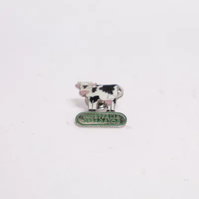 Brooch (White, Black, Multicolored) from Westfalia Unknown metal