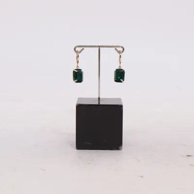 Earrings (Gold, Green) from Pilgrim Unknown metal