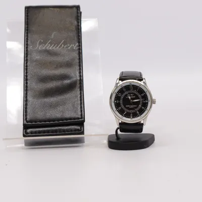 Armbåndsur (Sort) fra Schubert