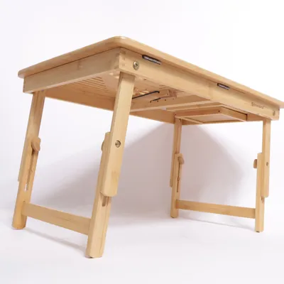 Bedtafel (Beige) van Songmics